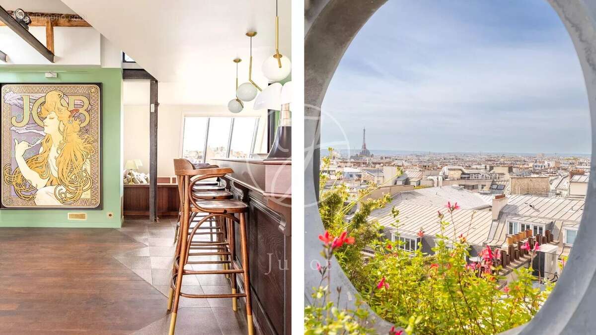 Appartement à PARIS-18E