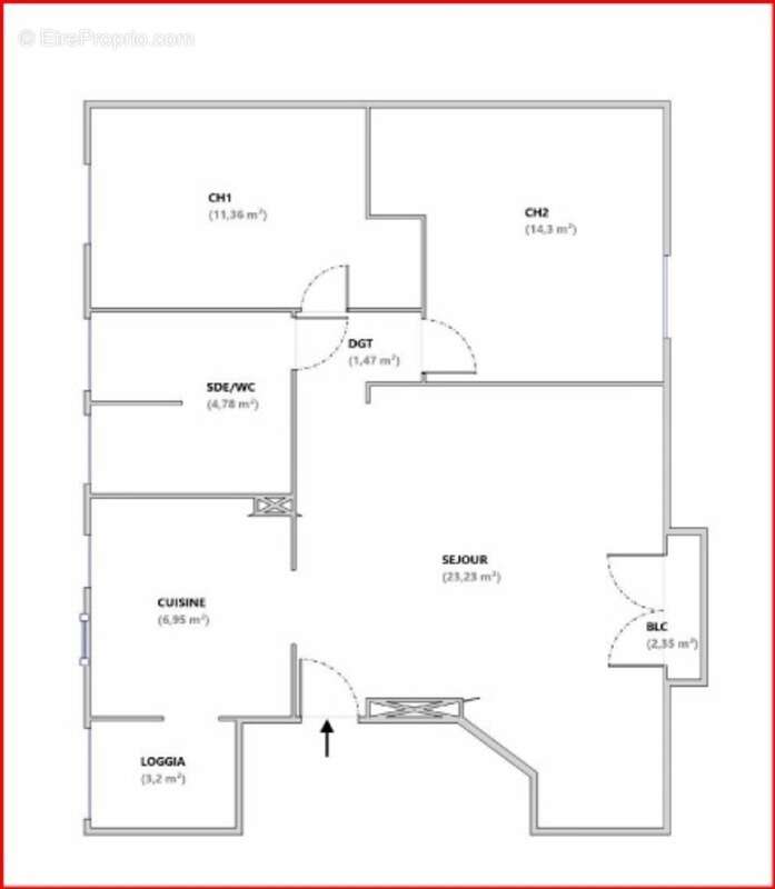 Appartement à MARSEILLE-11E