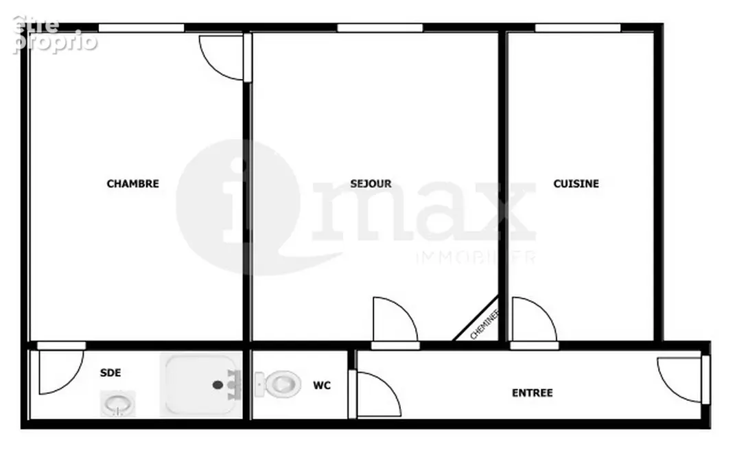 Saint ouen "mairie" - 2 pieces - 249 000 fai - photo 4