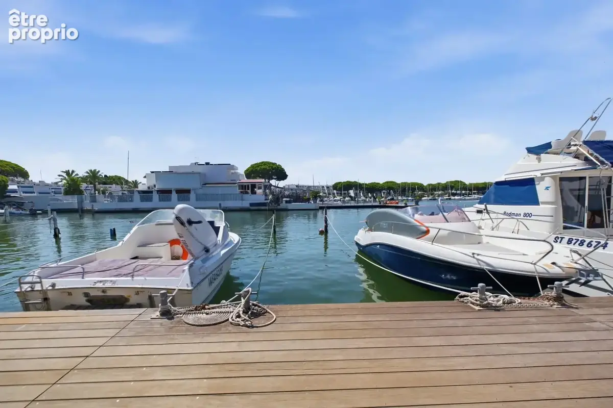 Marina en duplex avec appontement bateau Port Camargue - photo 7