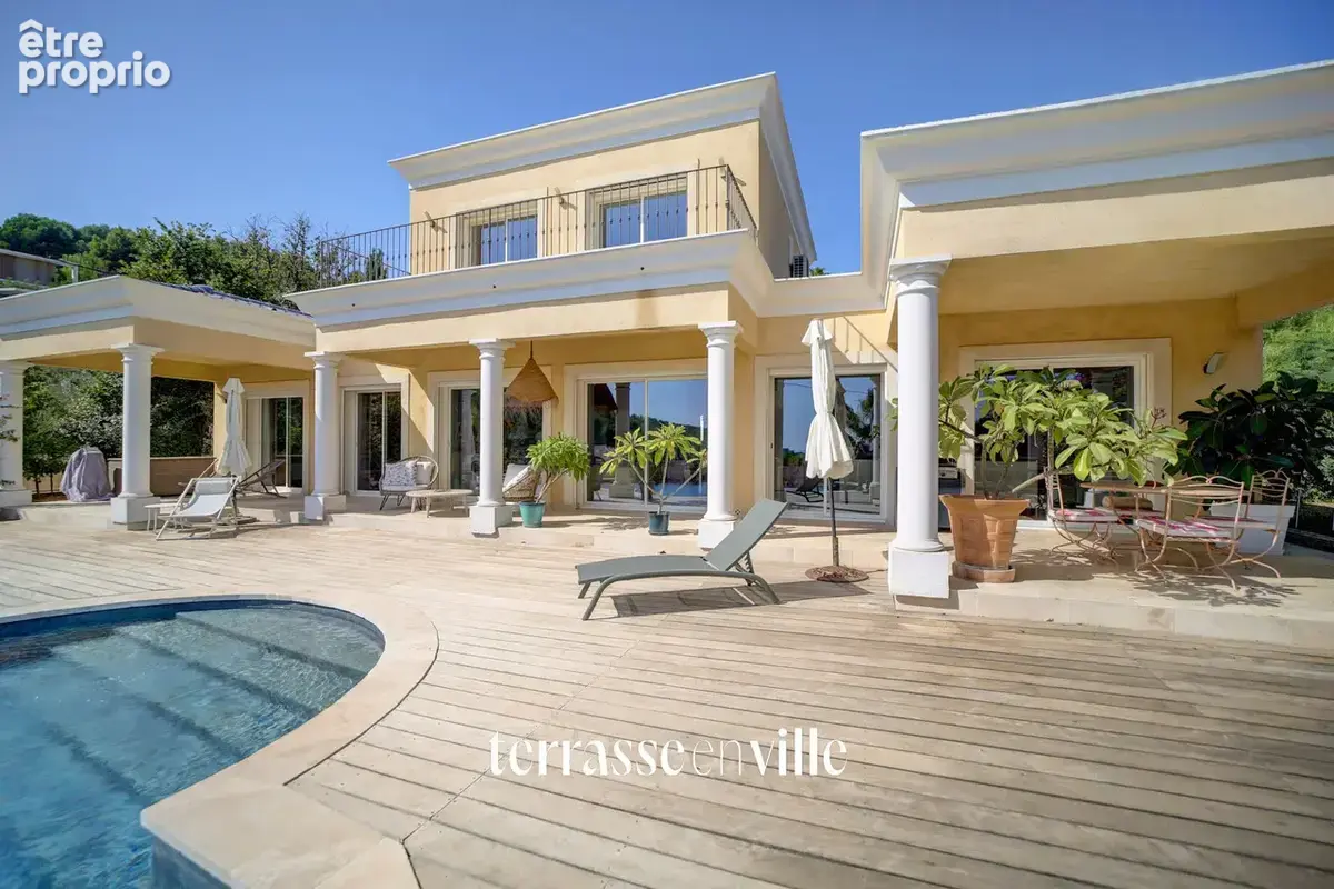 Bandol villa 182 m2 belle vue mer environnement exceptionnel terrain 1200 m2 piscine - photo 7