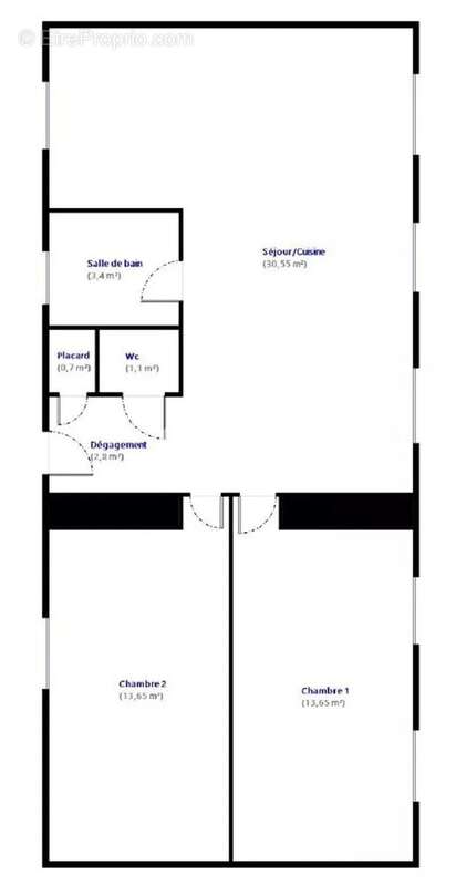 Appartement à TOURRETTE-LEVENS