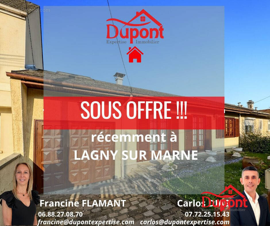 Maison à LAGNY-SUR-MARNE