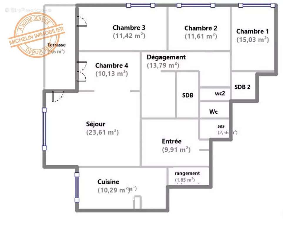 Appartement à ECULLY