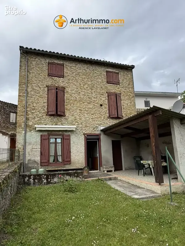 Maison de village avec jardin, terrasse couverte et vue sur le château à Léran - photo 23