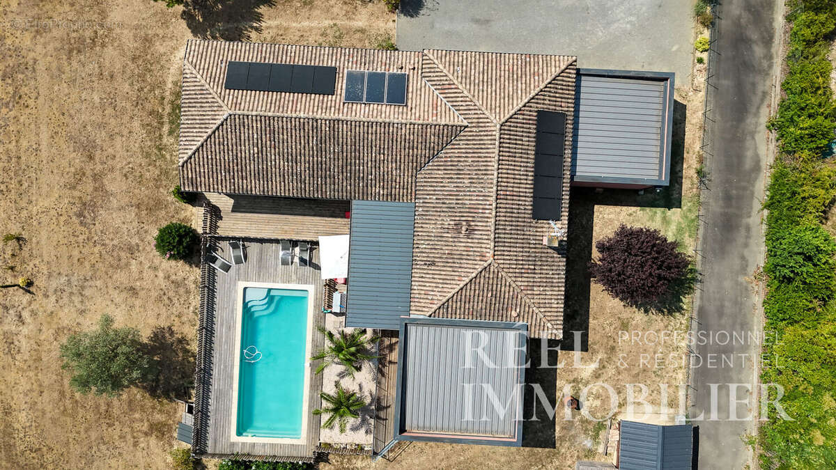 Maison contemporaine de plain pied  avec piscine. - photo 8