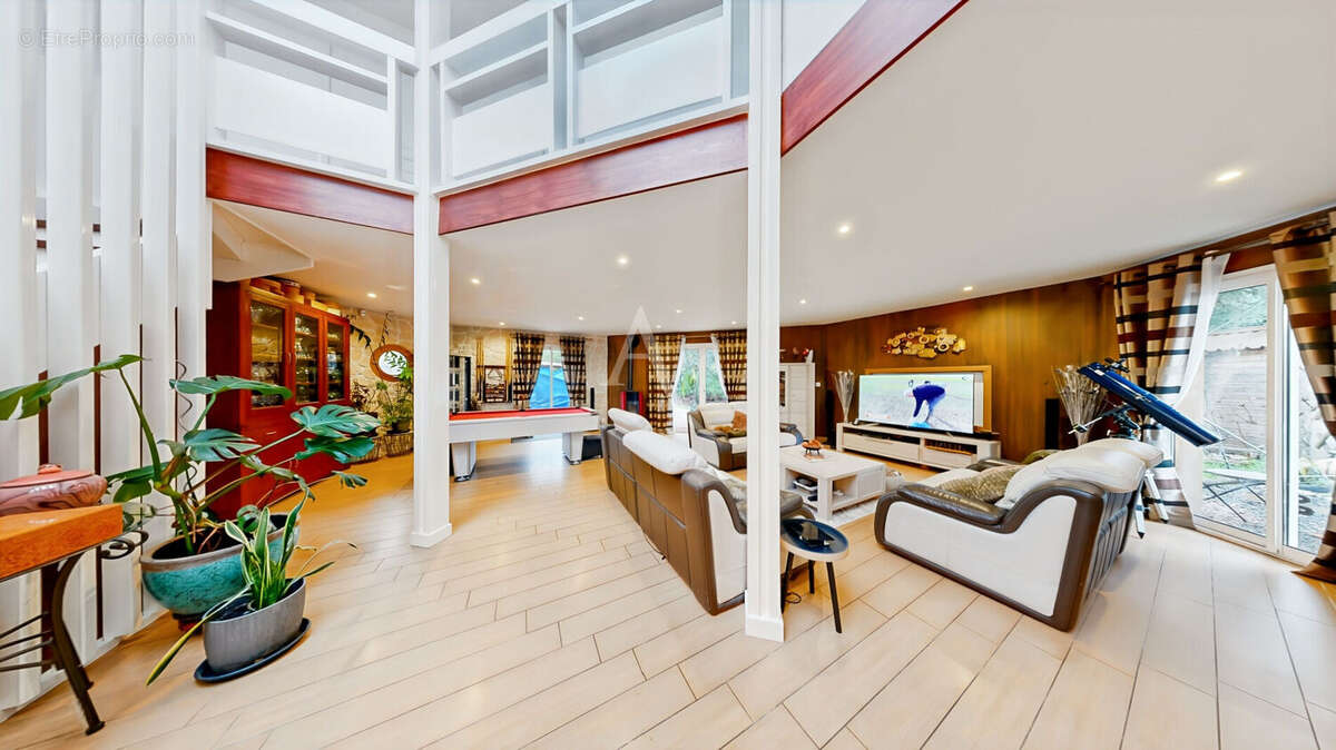 Maison moderne  chambres sous-sol dressing piscine - photo 11