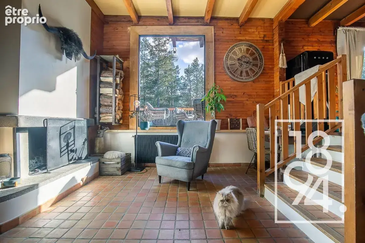 Chalet T12 à vendre Uvernet-Fours 04 (04400)  334 m²  Terrasses, Jardin  - photo 17