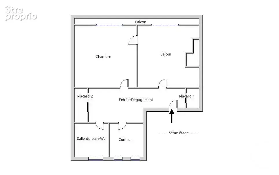 Appartement 2 pièces 45 m² à vendre à Paris-20e (75020) - photo 15
