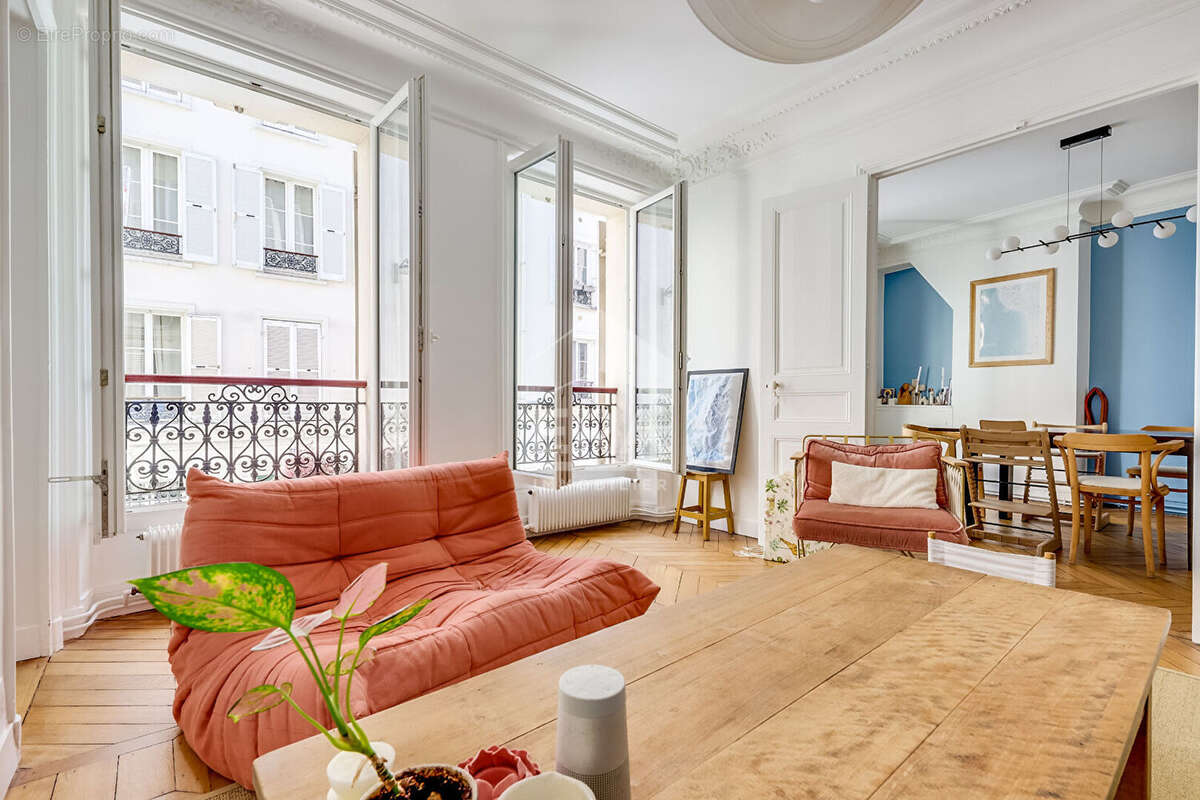 Appartement 65m² à paris 17e arrondissement - photo 2