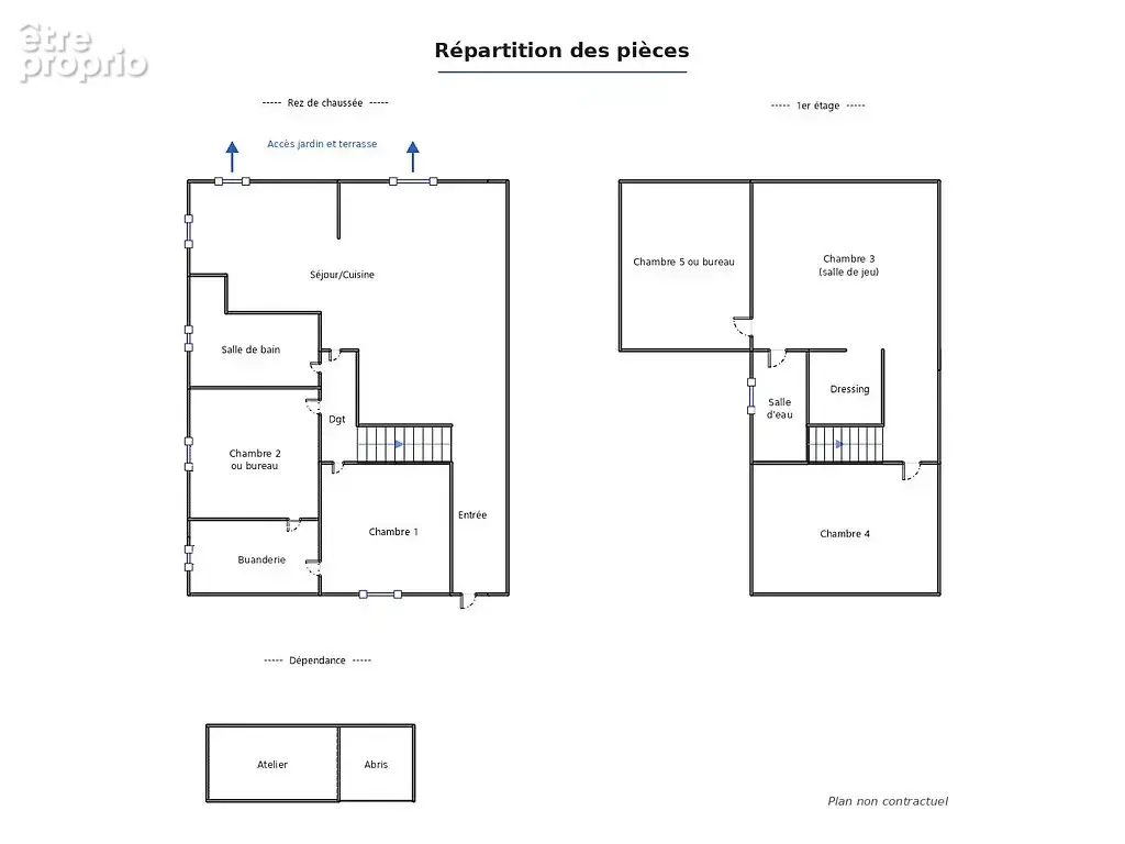 Bacalan   Maison en pierre 147 m2 au sol   Jardin, piscine et garage - photo 20