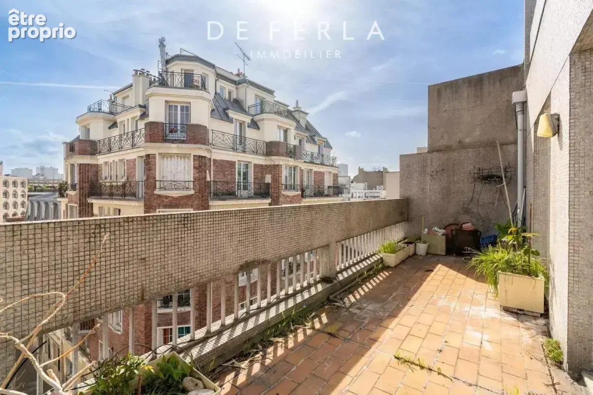 PARIS XIIIème, limitrophe Vème : Duplex familial en dernier étage avec terrasses - photo 6