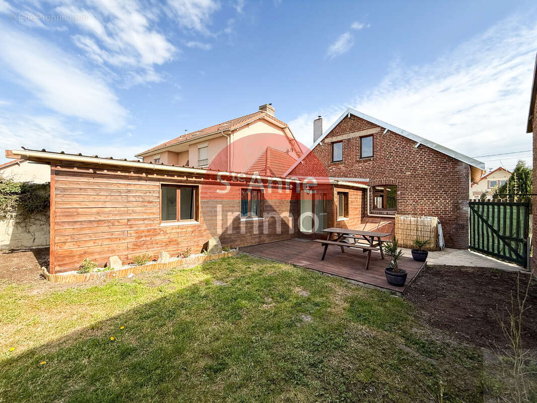 Rouvroy-en-santerre - maison individuelle - autonomie de plain pied - 3 chambres - jardin - terrasse - photo 12