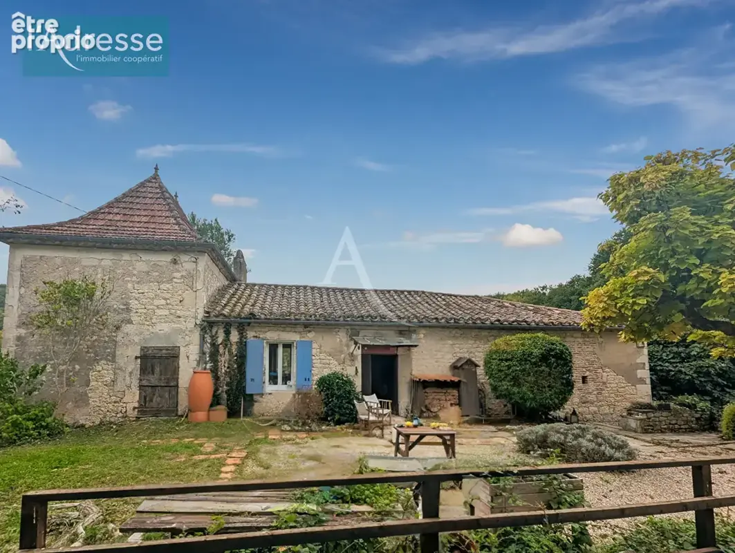 Maison Quercynoise avec pigeonnier et piscine - proche Montcuq - photo 6