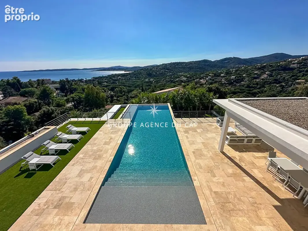 Les issambres villa luxueuse vue mer panoramique 7 chambres avec garage 4  voitures piscine intérieure et extérieure - photo 15