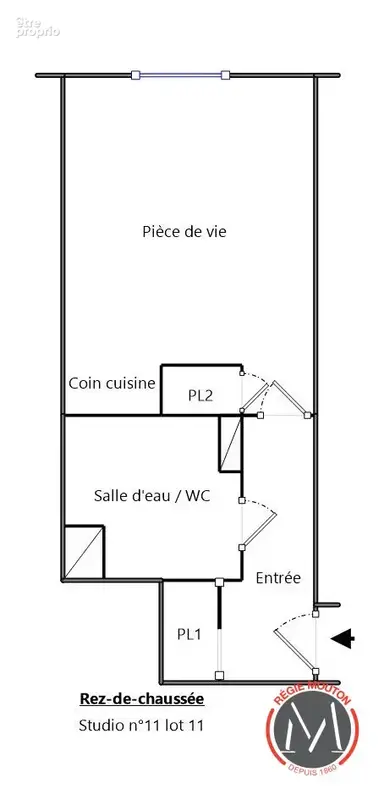 Appartement 1 pièce 21 m² à vendre à Lyon-8e (69008) - photo 4