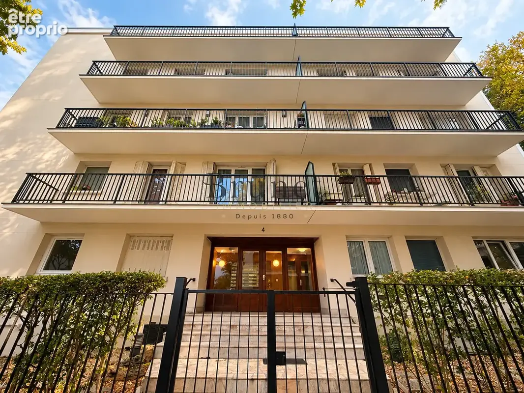 Vieux saint maur - 3/4 pieces en etage avec balcons - photo 13