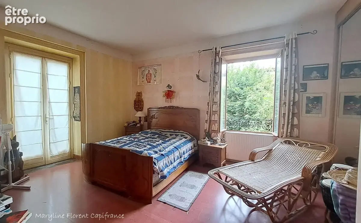 Bâtisse en pierre de 262 m², Cour, jardin cocon, garage & fort potentiel - photo 14
