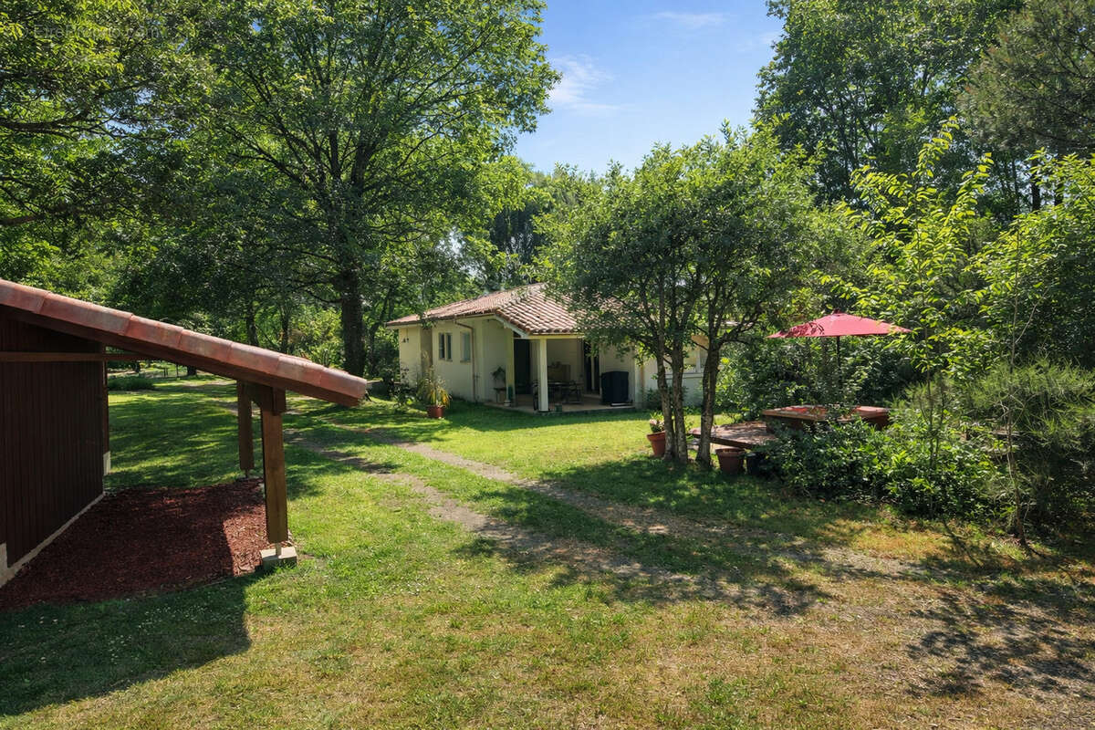 Maison de plain-pied avec jacuzzi et terrain arboré en lisière de forêt - photo 18