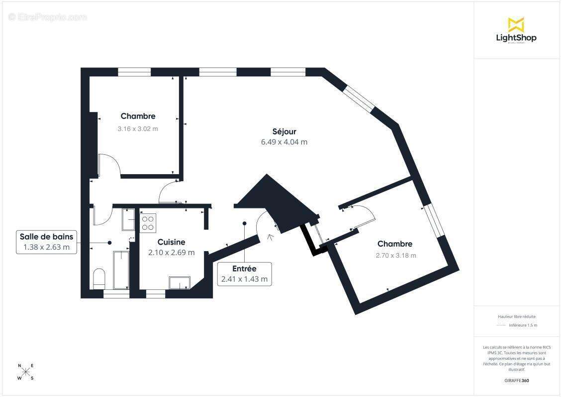 Appartement à PARIS-17E