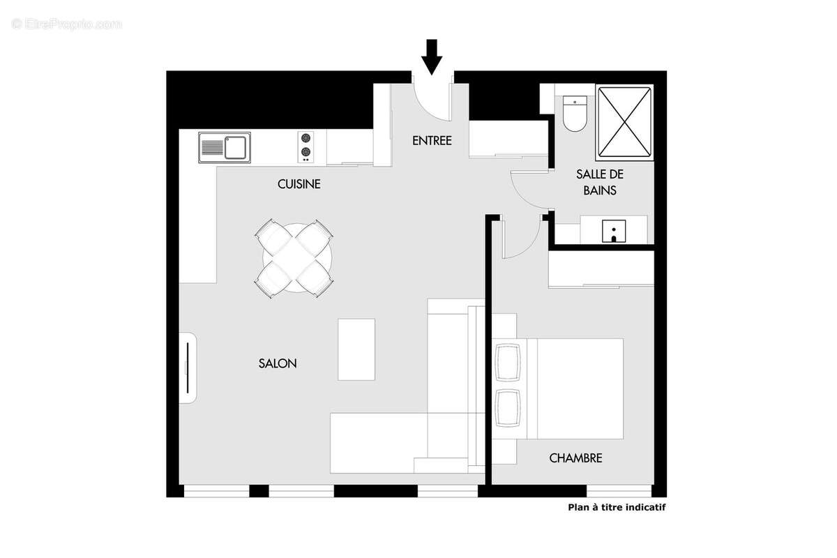 Appartement à PARIS-19E