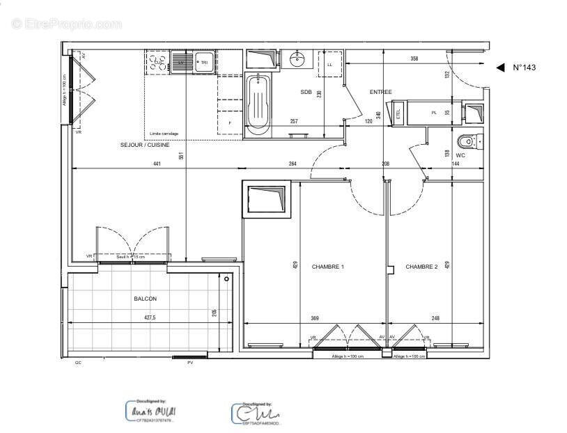 Appartement à ROMAINVILLE