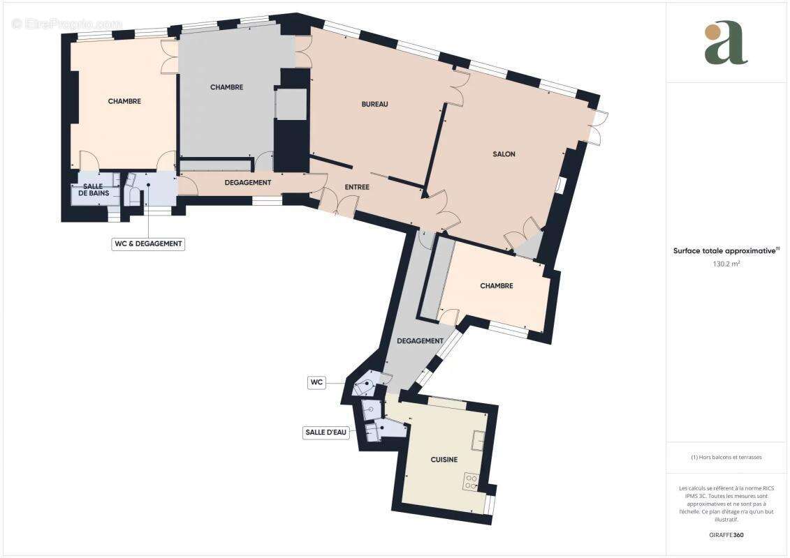 Appartement à PARIS-10E