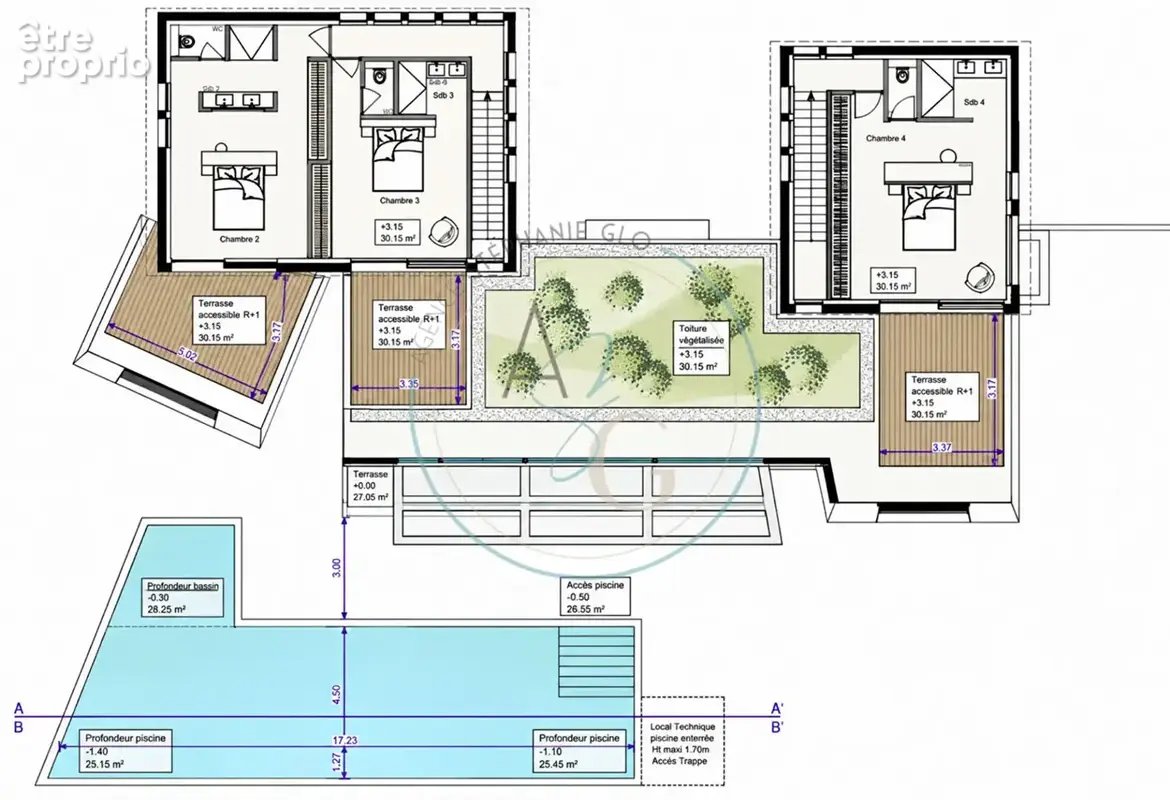 GRIMAUD - Terrain avec Permis de Construire Accepté - photo 5