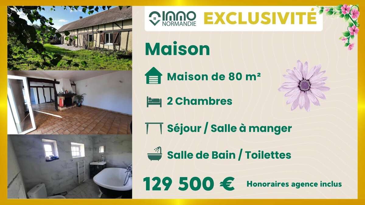Maison à LA BARRE-EN-OUCHE