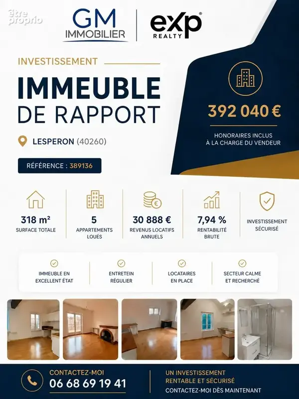 Appartement à LESPERON