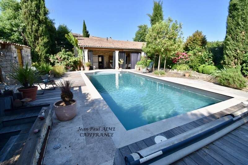 Gard - propriété de caractère – deux maisons en pierre – village classé – rivieres (30) - photo 3