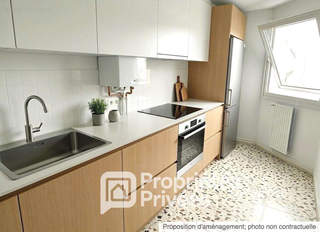 Appartement 69 m2, 3 pièces, balcon, cave, parking - photo 7