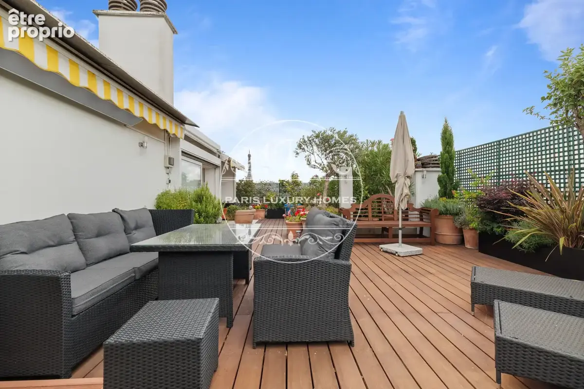 Exceptionnel penthouse avec terrasse à Paris 16ème ! - photo 8