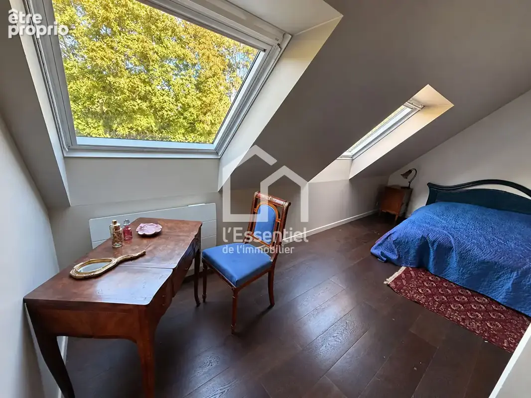 Maison -île Vaux sur Seine - 124 m² au sol - 4 chambres - 612 m² terrain - ponton privatif - photo 13
