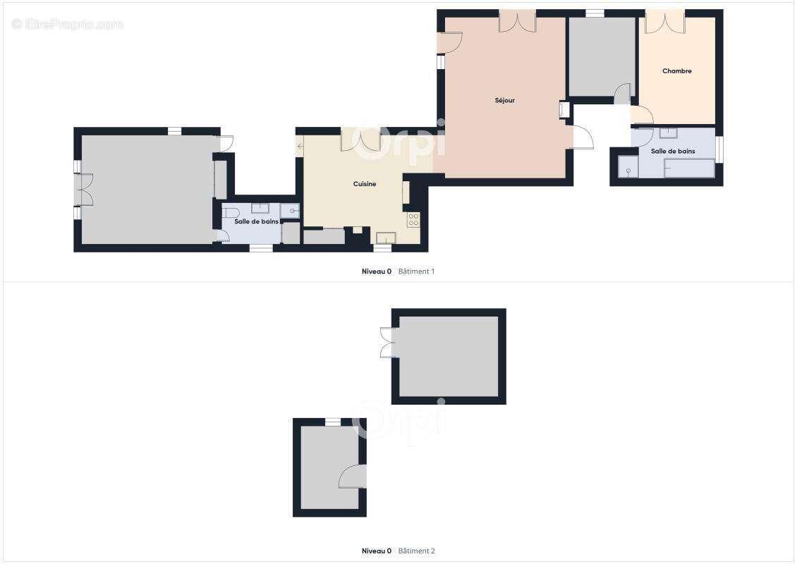 Propriete grand terrain plat + maison plain-pied - plusieurs dependances / annexes - a rafraichir - calme absolu / aucun vis-a-v - photo 22