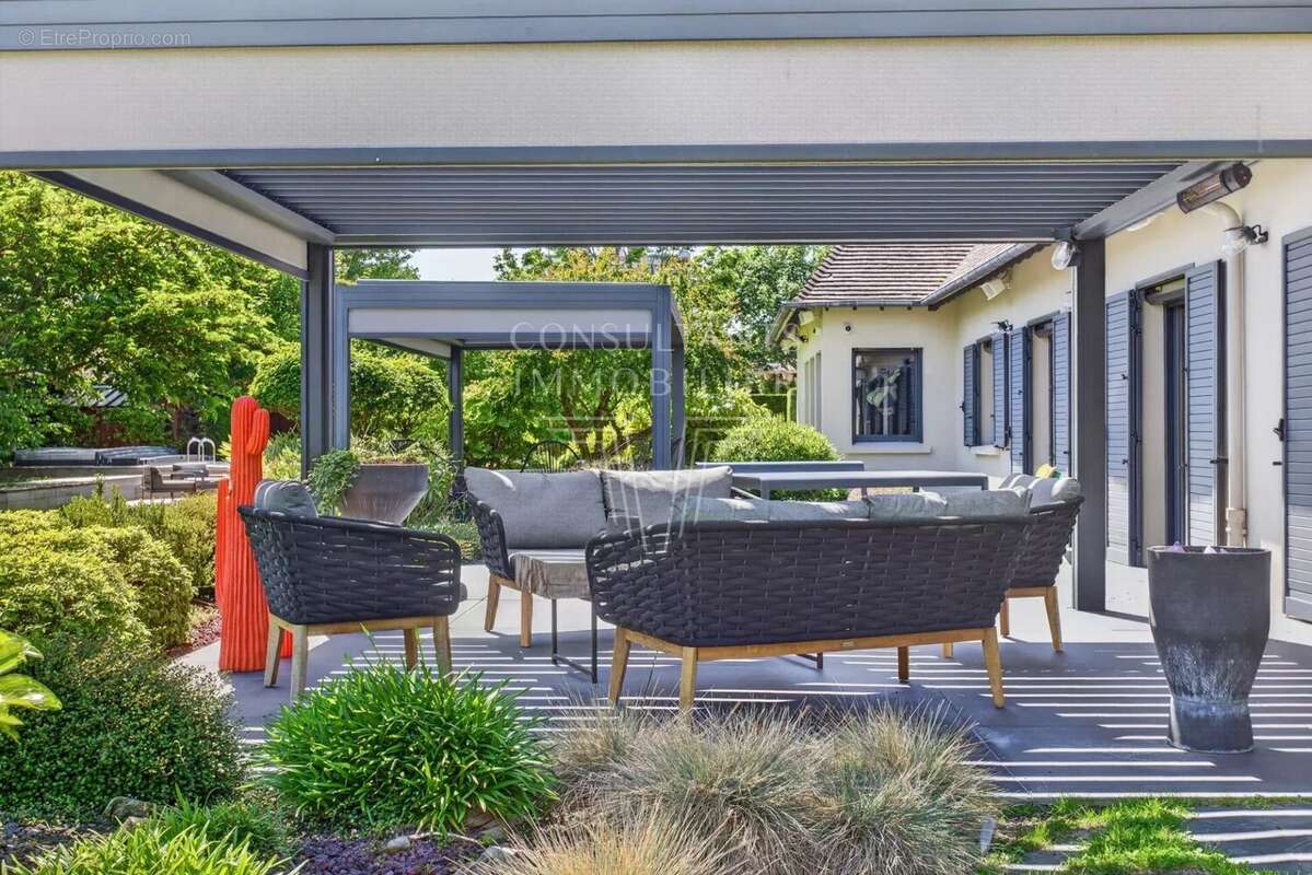 Tourgeville plage-maison 6 chambres- piscine - photo 11
