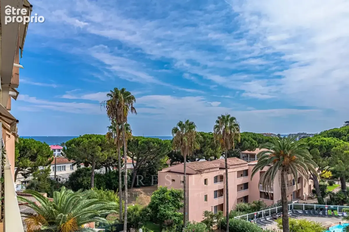 Golfe juan 2 pièces terrasse, parking, piscine, tennis - photo 14
