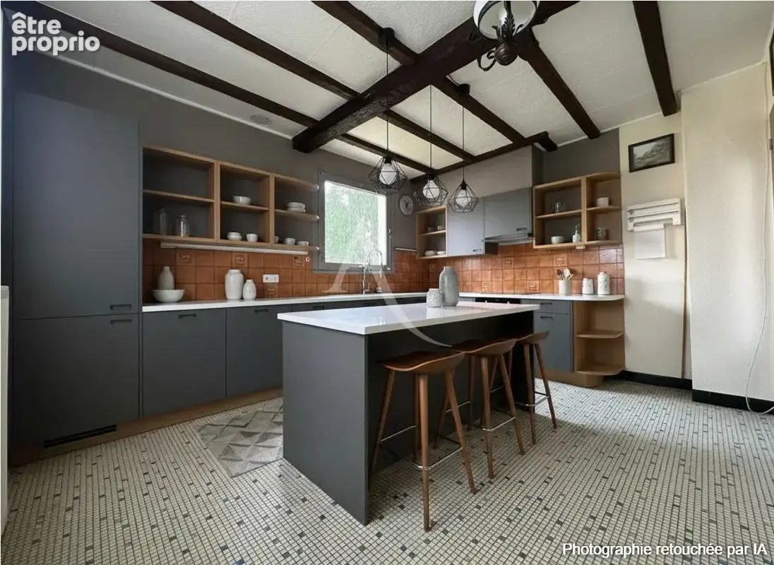 SERRIS BOURG - Env. 160 m² - 4 chambres - Terrain 588 m² - photo 5