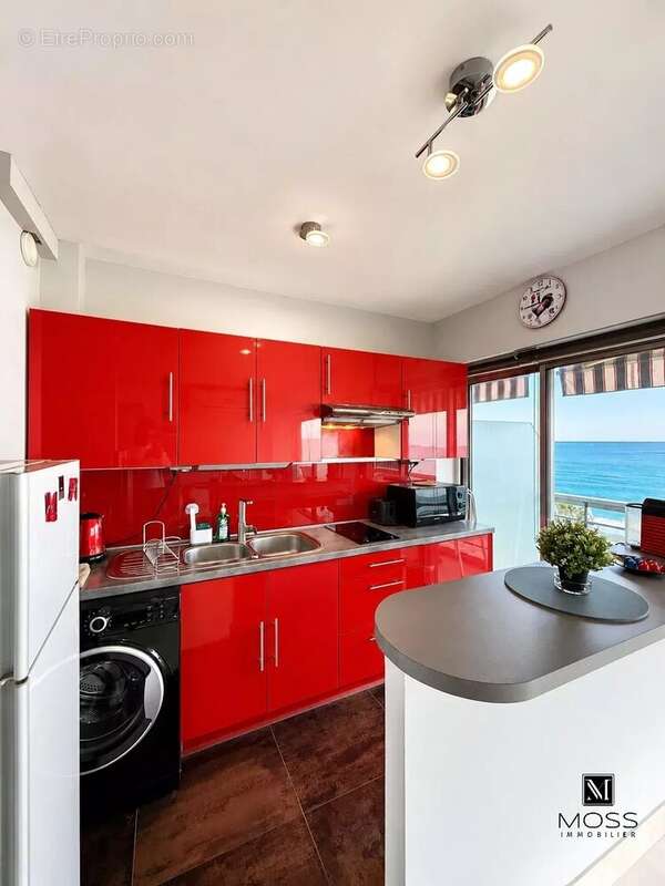 Studio vue mer panoramique - Cagnes-sur-Mer, front de mer - photo 8