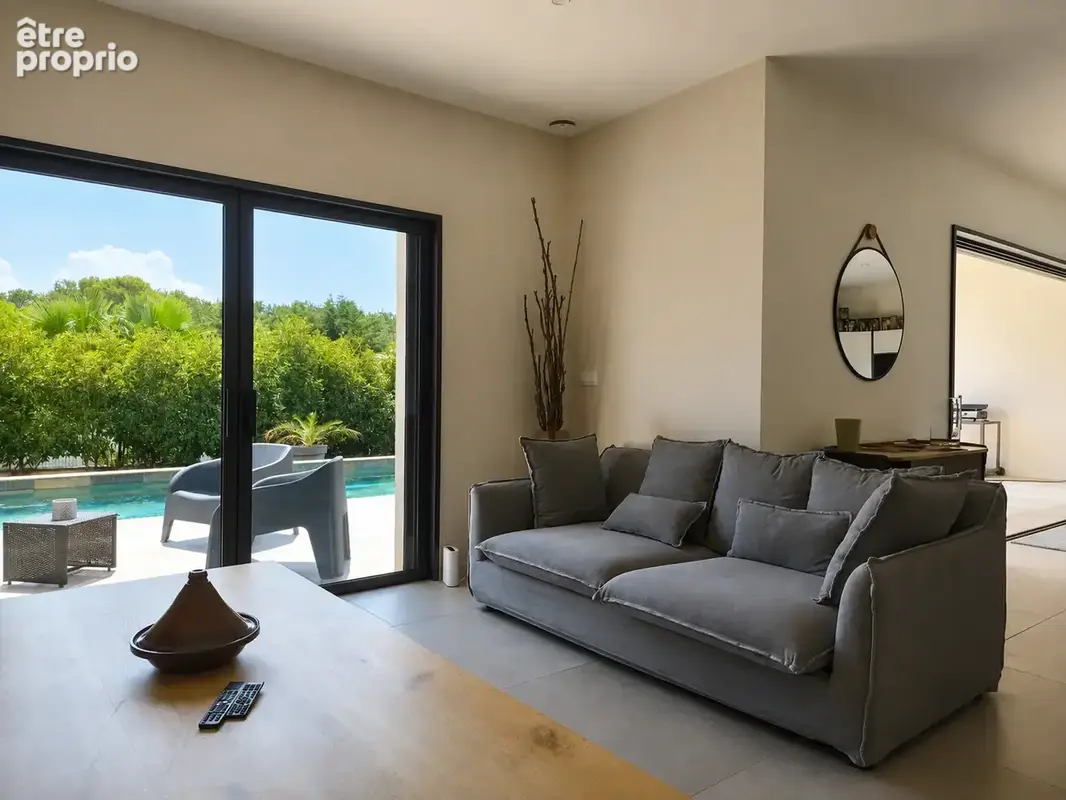 Superbe villa contemporaine, plain-pied, piscine - photo 8
