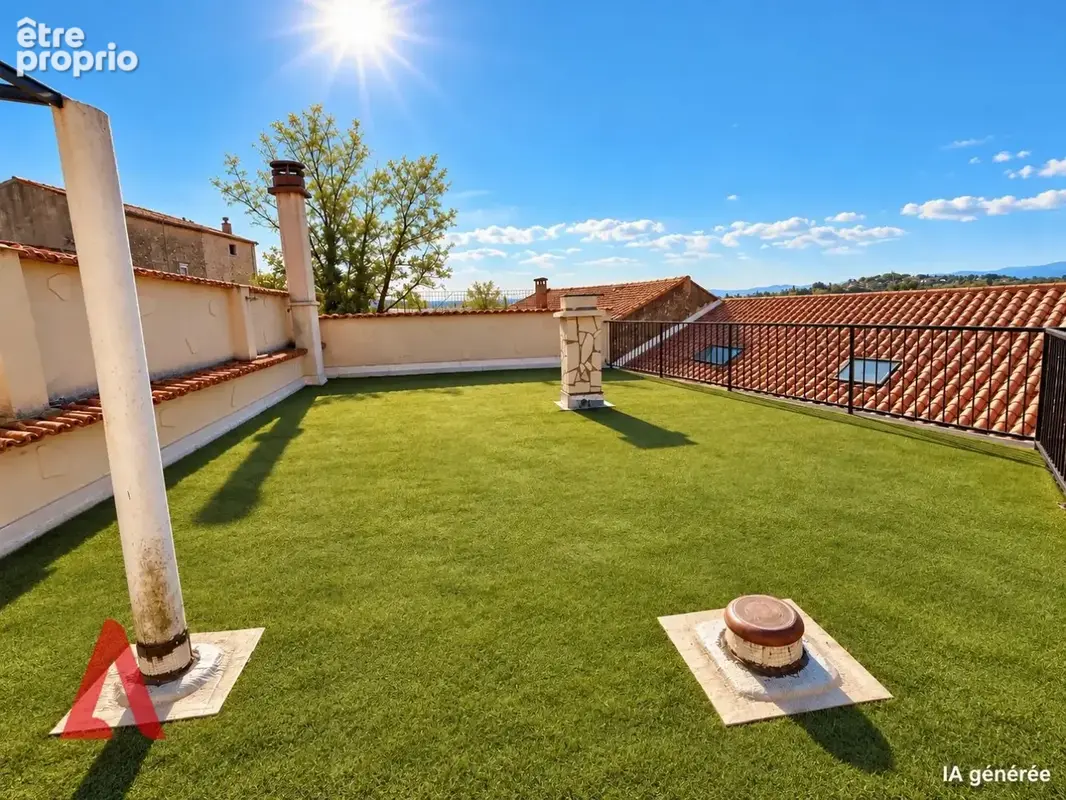 Charmant T3 appartement rénové avec 2 chambres, terrasse et garage au cur de Magalas - photo 15