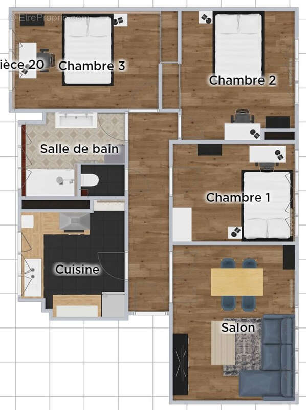 Appartement à NANCY