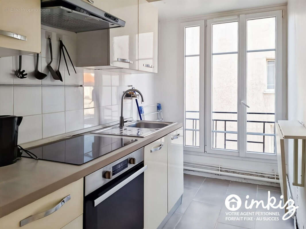 Paris 20ᵉ  3 pièces 55 m² ascenseur et cave - photo 6