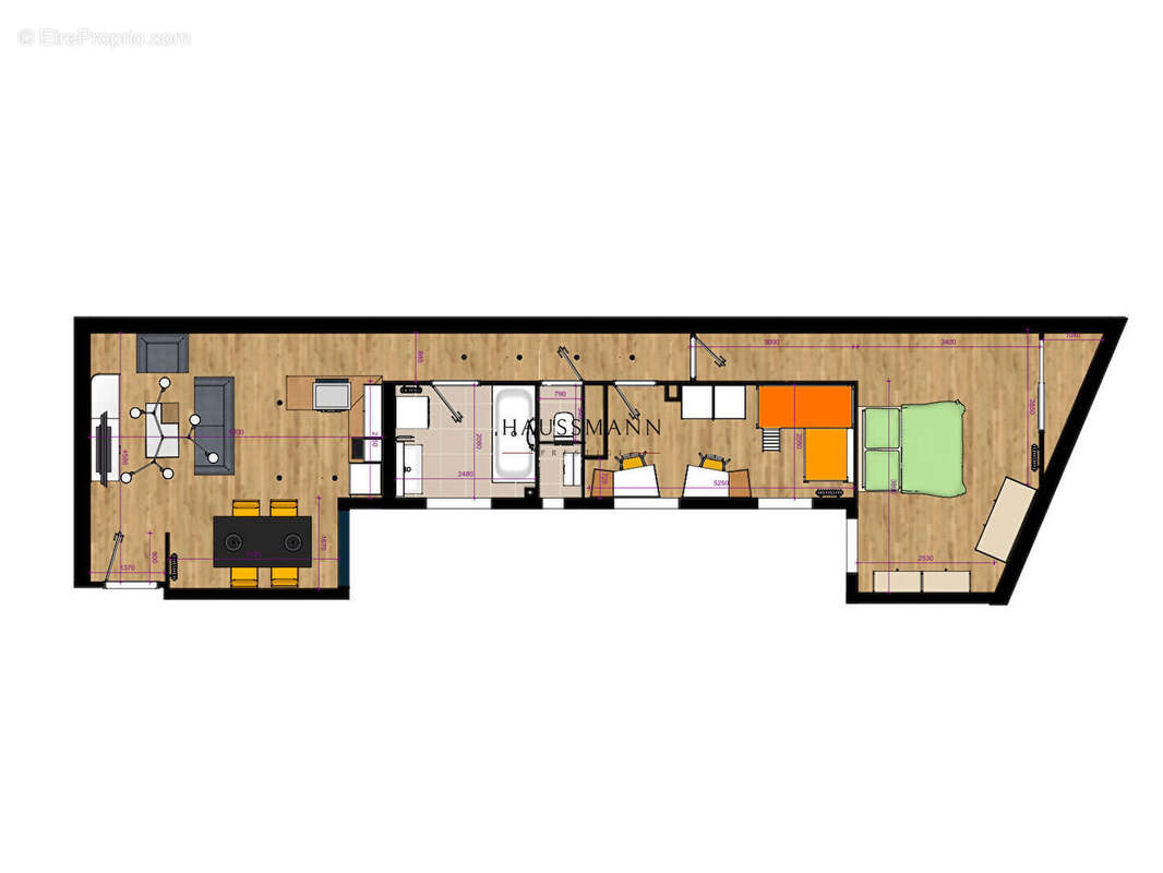 Appartement à PARIS-16E