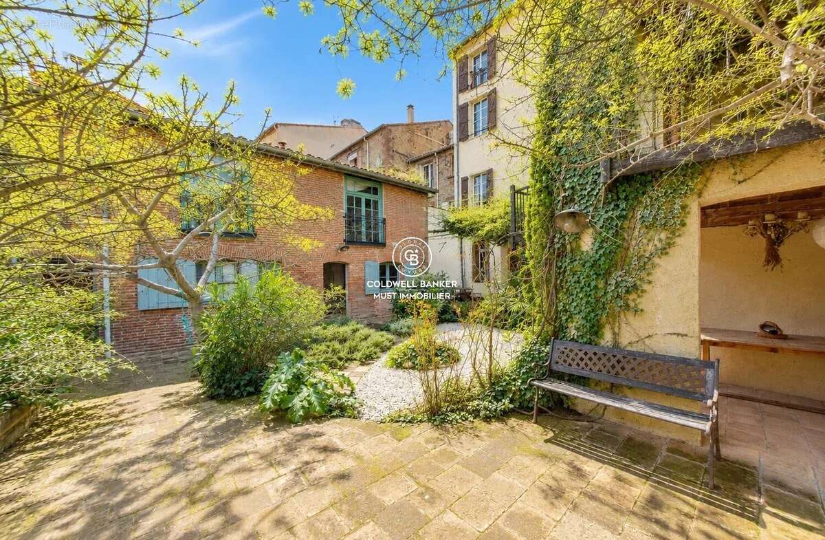 Maison de maitre exceptionnelle ceret centre ville - photo 26