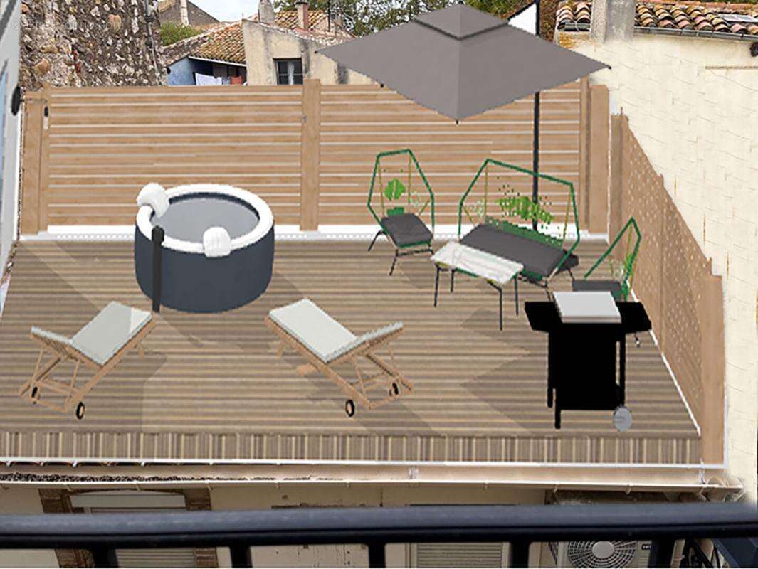 Maison rénovée 120 m² + studio indépendant - possibilité toit-terrasse - proche commerces - 140 000  luc sur orbieu - photo 5