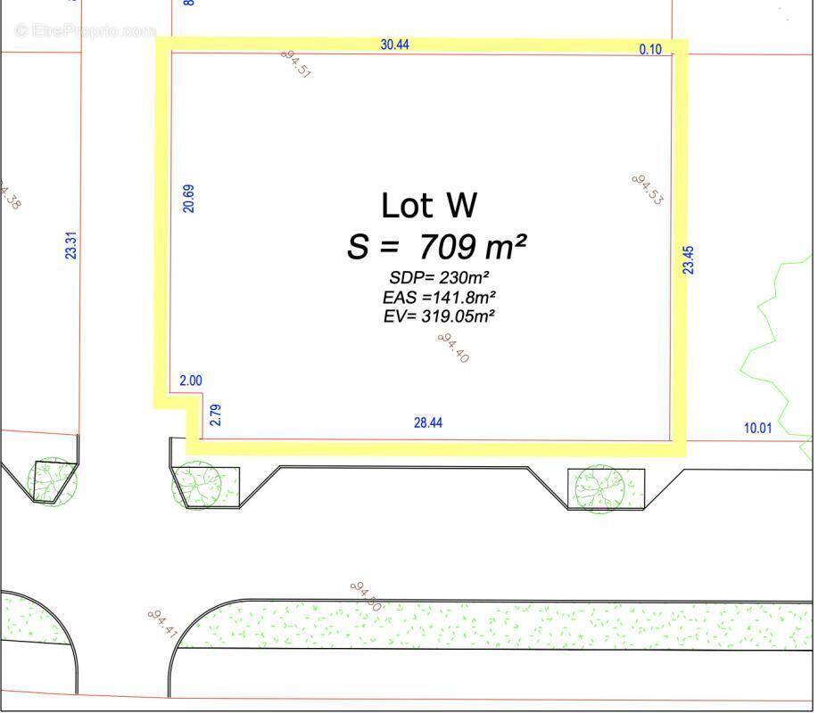 Terrain à SAINT-JEAN-LE-BLANC