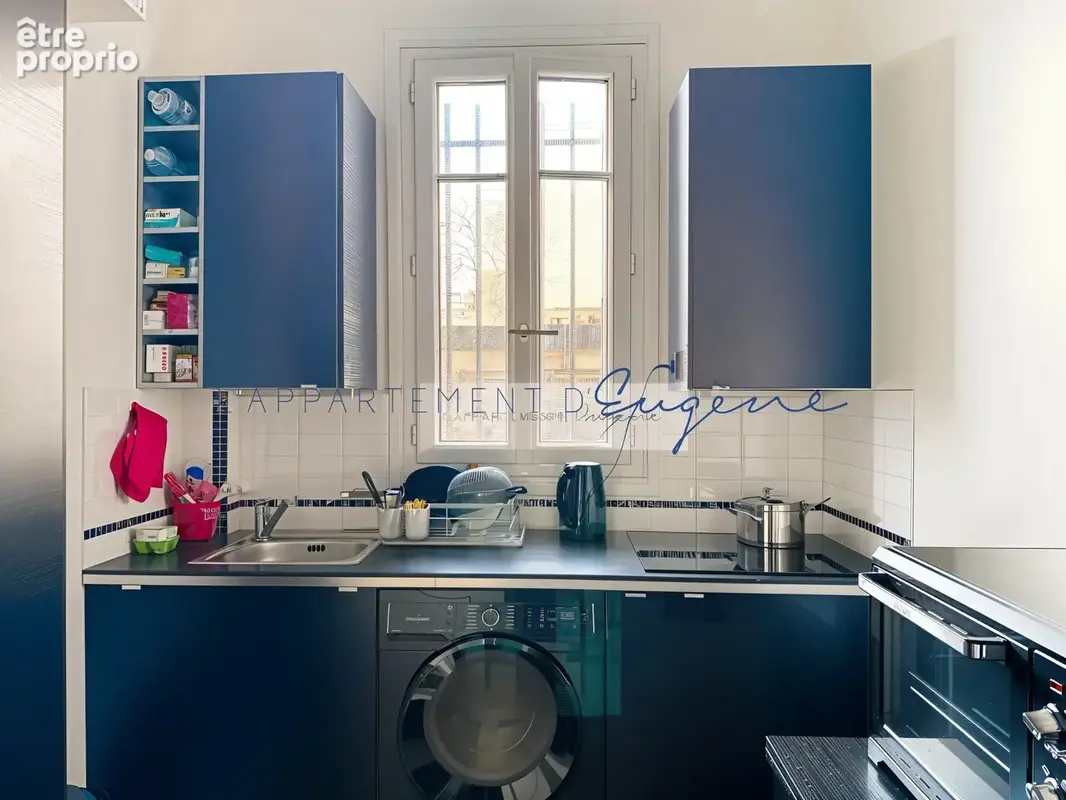 Studio lumineux   Ménilmontant / Saint-Maur   copropriété années 30 - photo 7