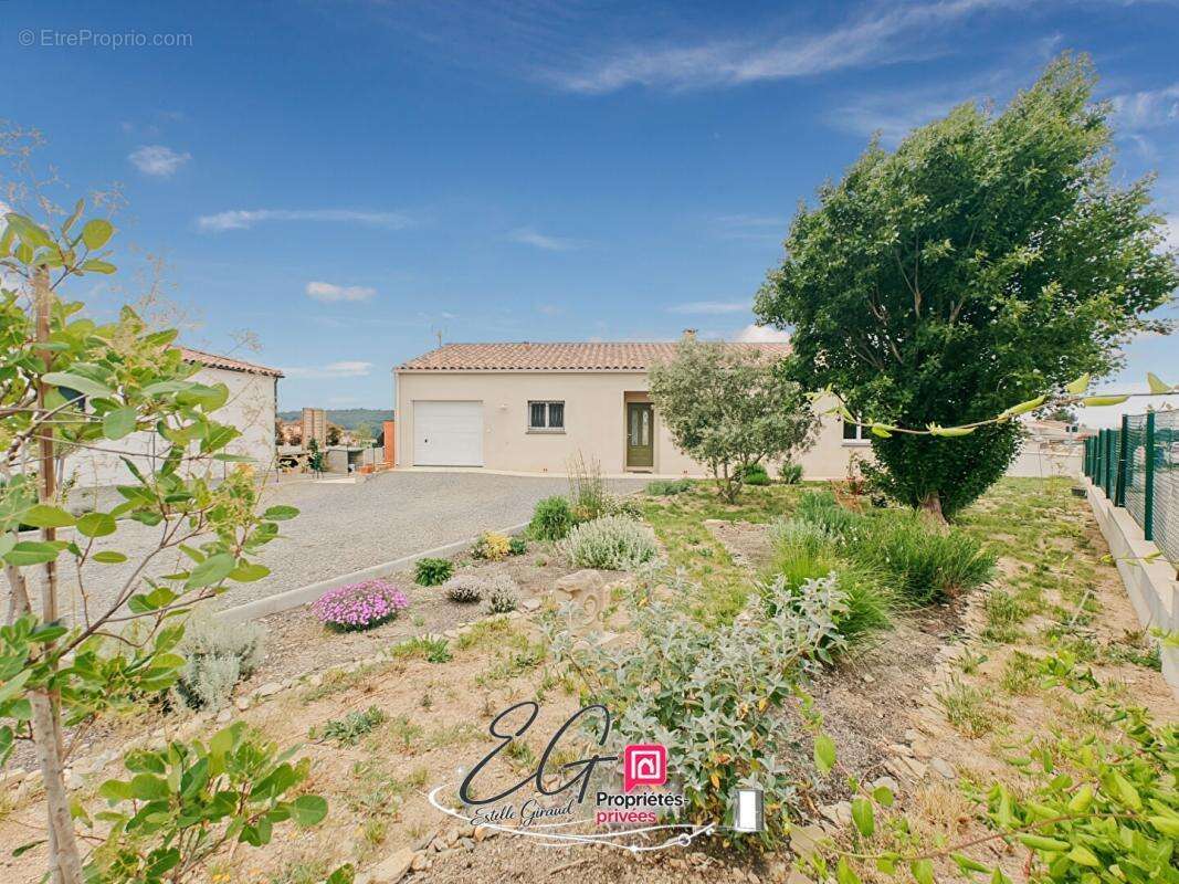 Villa récente 2023 de plain pied, 3 chambres, grand jardin : Hauteurs de Villarzel-Cabardès - photo 2