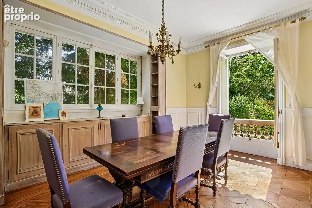 Bas de chatou - triangle d'or - hotel particulier napoleon iii - terrain 2031 m² - photo 5